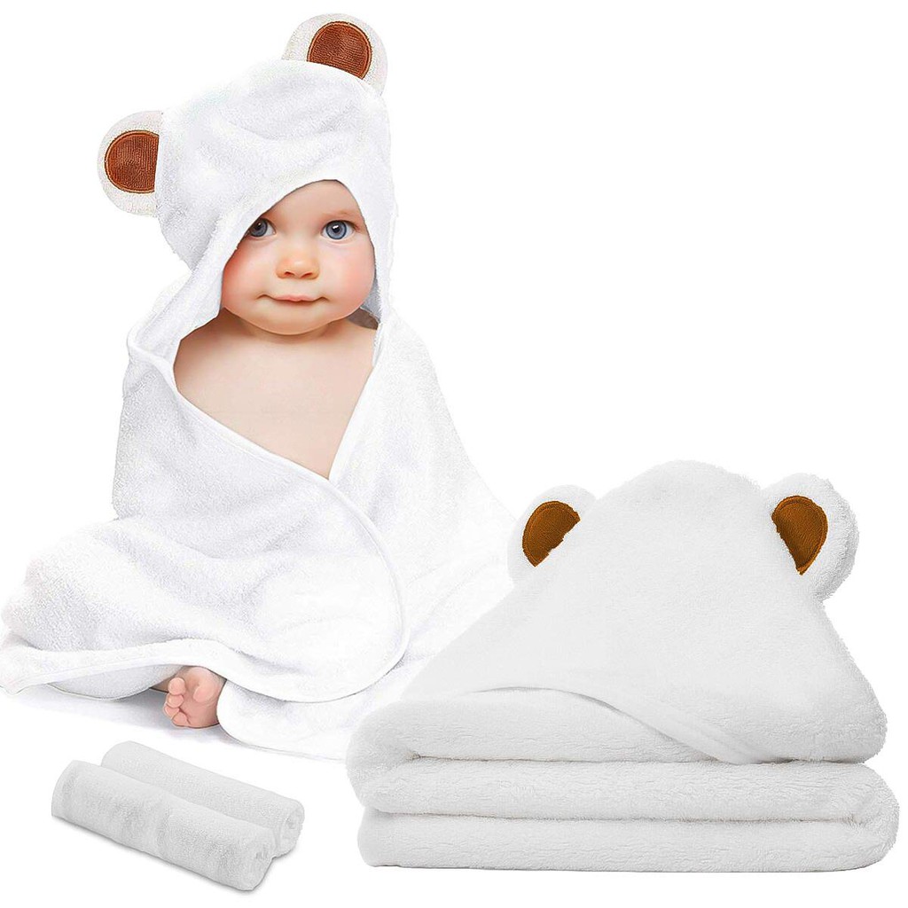 baby soft hooded towels