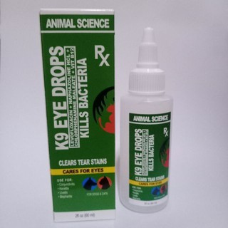 Animal Science K9 Eye Drops 60ml for Dog and Cat