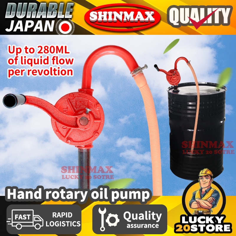 Manual Hand Pump Heavy Drum Rotary New Oil Fuel Barrel Heavy Duty Pump
