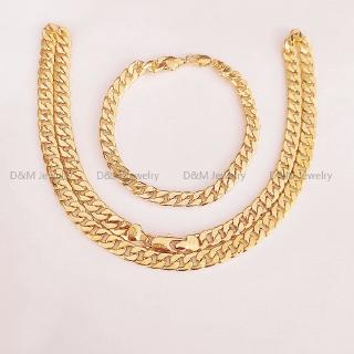 Bangkok gold plated 2in1 necklace bracelets