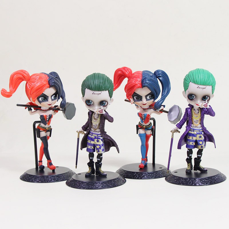 joker and harley quinn action figures