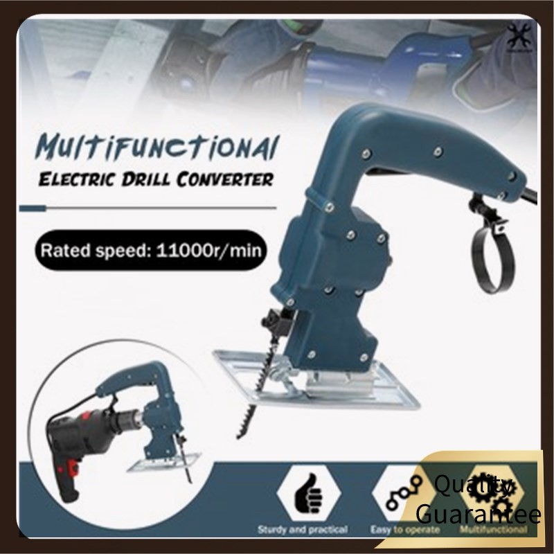 【COD】Multifunctional Electric Drill Converter Power Drill to Jig Saw