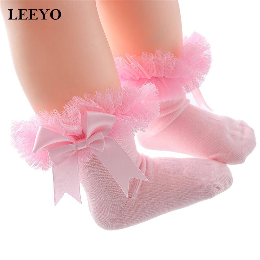 baby dress socks with lace