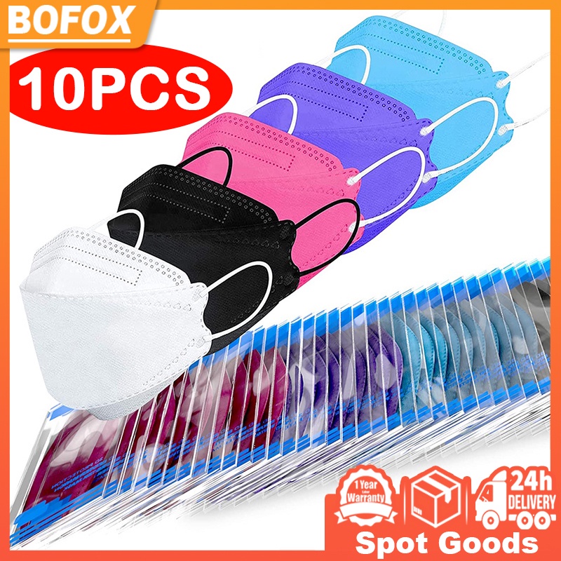 KF94 Disposable Mask 10Pcs/pack Korean Protection Filtration Cover Anti
