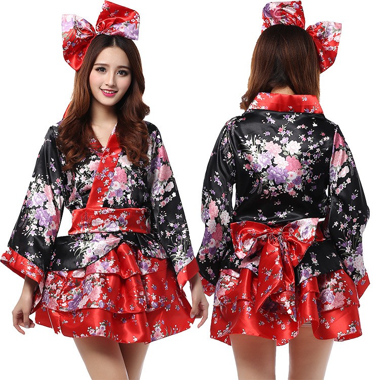 sakura festival cosplay anime costume kimono attire japanese princess dress