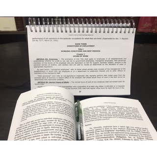 (Codal)Labor Code of the Philippines (Desk Codal) (2022 Edition) #4