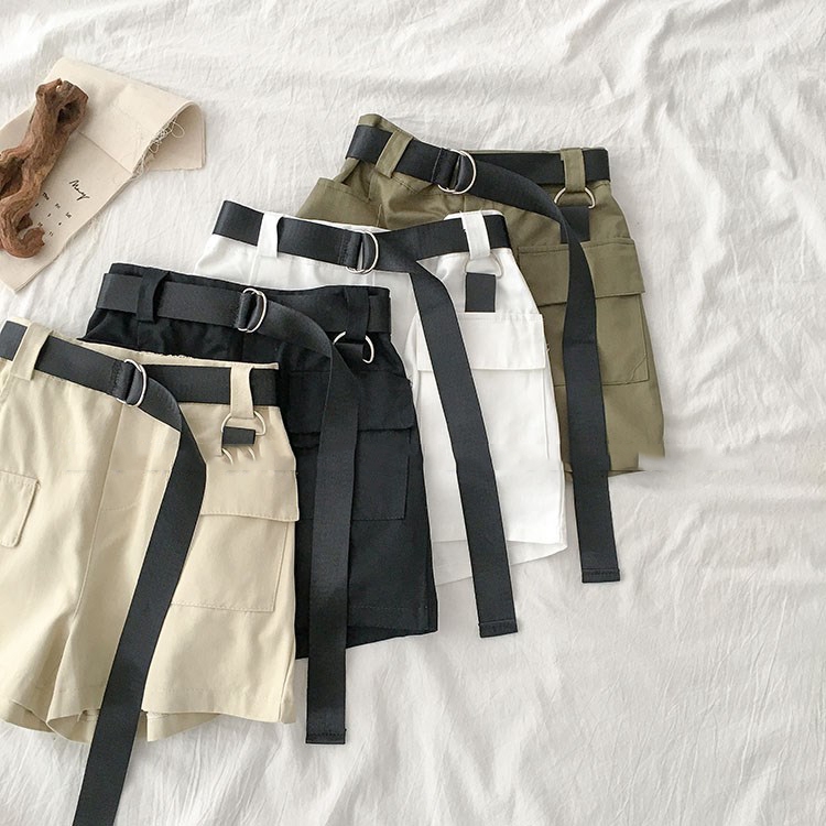 high waist pants with belt