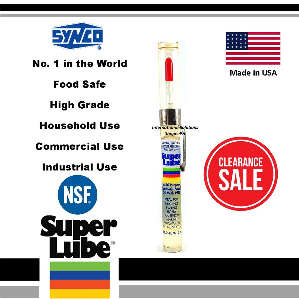 Super Lube Multipurpose Precision Oil 7ml Mechanical