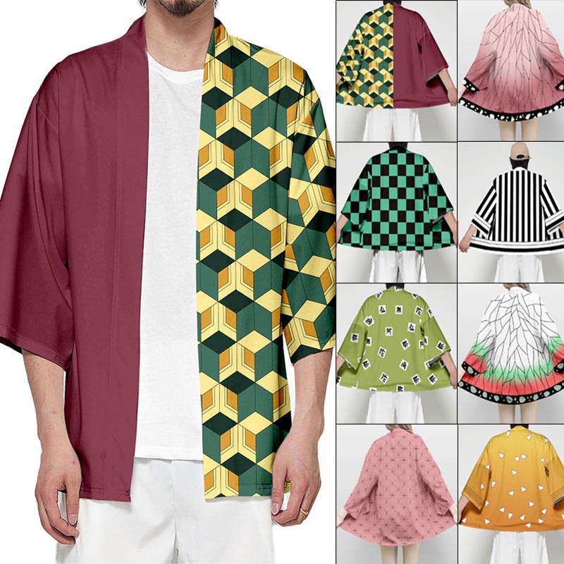 kimono cardigan shopee