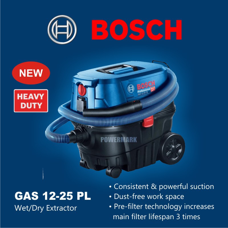 Bosch GAS 1225 PL Wet/ Dry Extractor / Vacuum Shopee Philippines