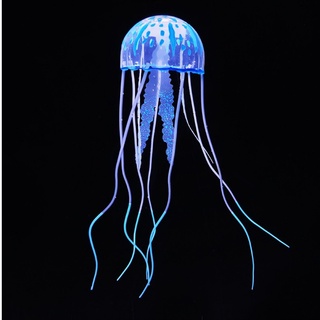 【Petcher】 Aquarium Artificial Jellyfish - Floating and Glowing Jellyfish Artificial Fish Tank Decor #4