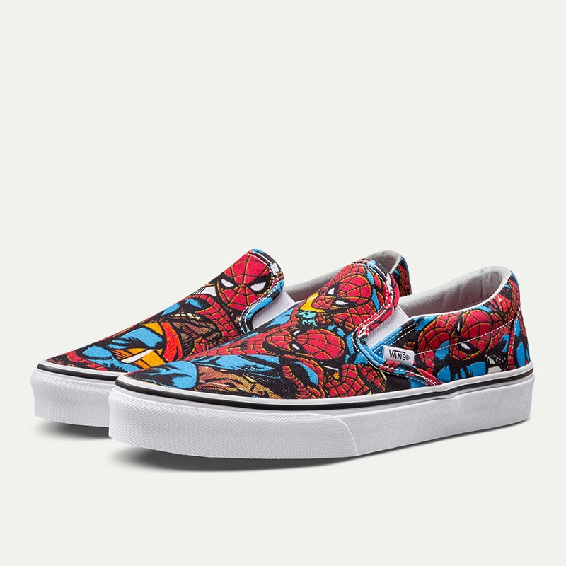 spider man vans shoes