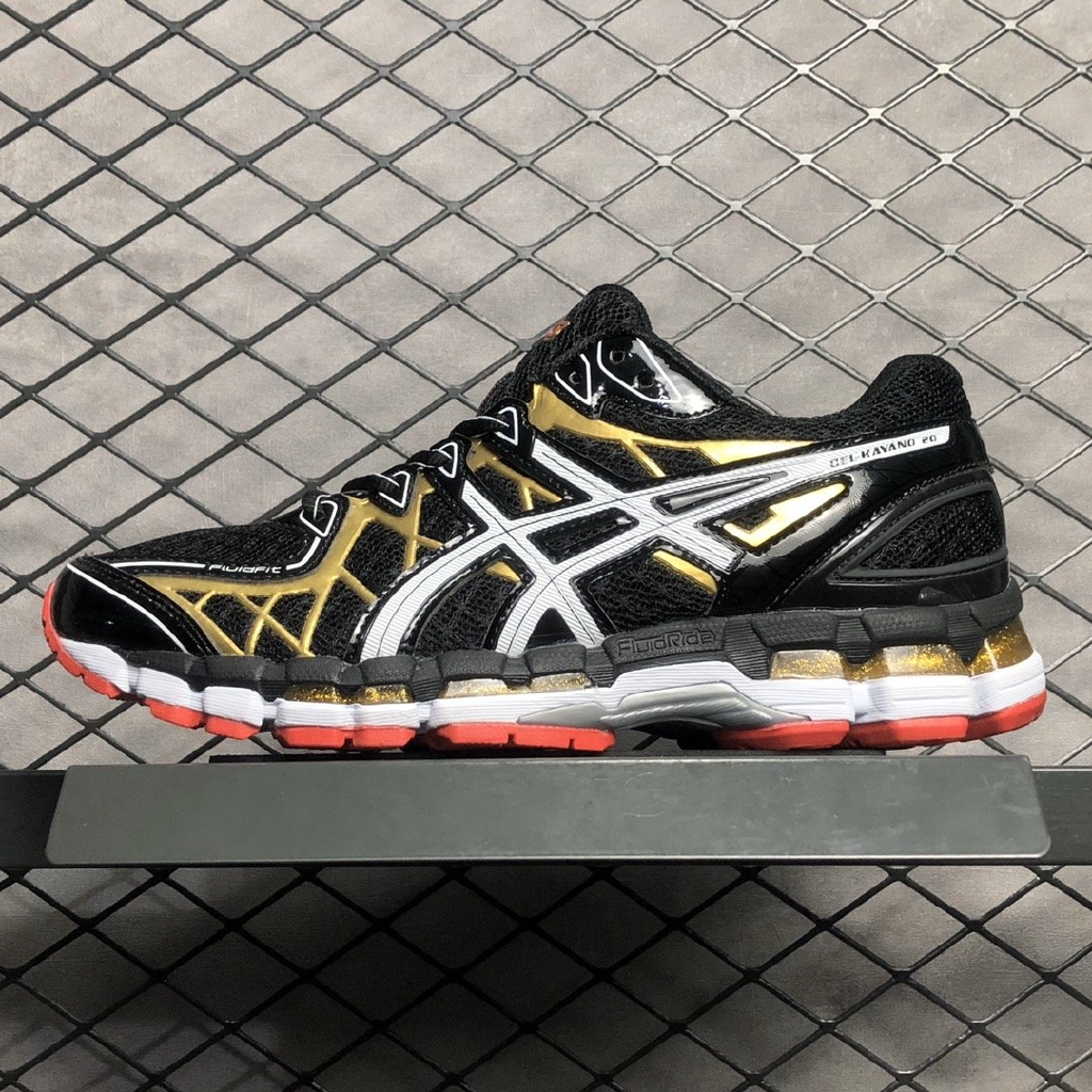 asics gel kayano 20 mens gold