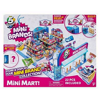 Original 5 Surprise Mini Brands Mini Mart Playset | Shopee Philippines