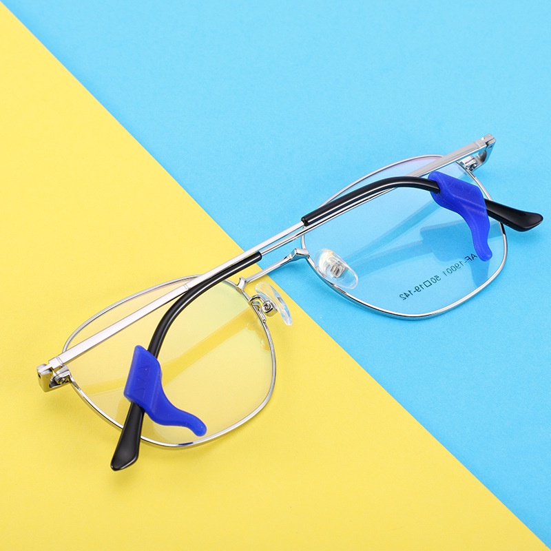 Anti Slip Ear Hook Eyeglass Eyewear Accessories Myopia Eye Glasses Silicone Sports Fixed Grip Temple Tip Holder