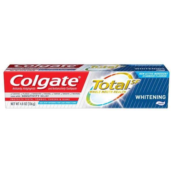 Colgate Total Whitening Paste 136g | Shopee Philippines