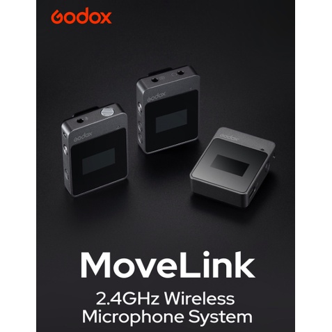 Godox Movelink M2 2.4Ghz Wireless Microphone System | Shopee Philippines