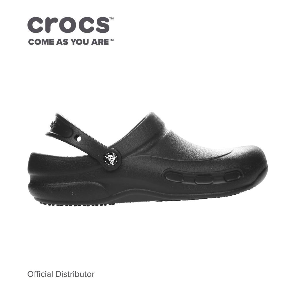 Crocs Unisex Bistro Clog in Black | Shopee Philippines