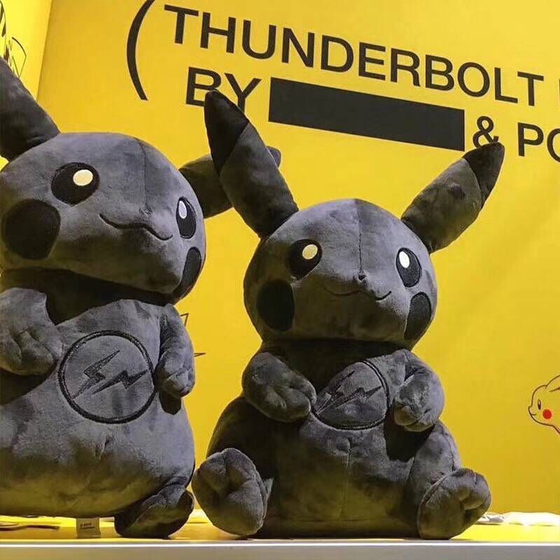 dark pikachu plush