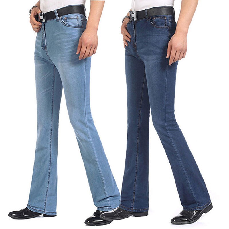 mens flared jeans