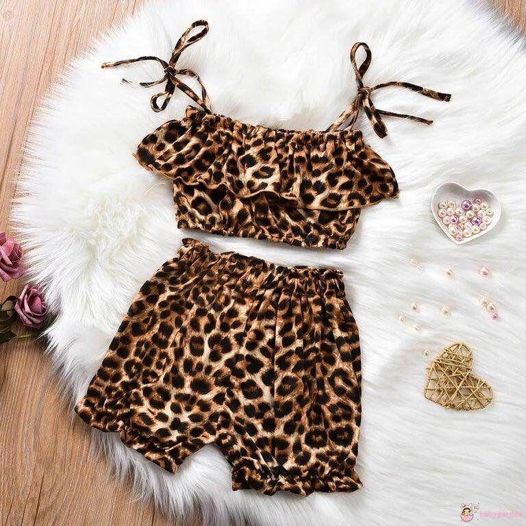 baby girl leopard dress