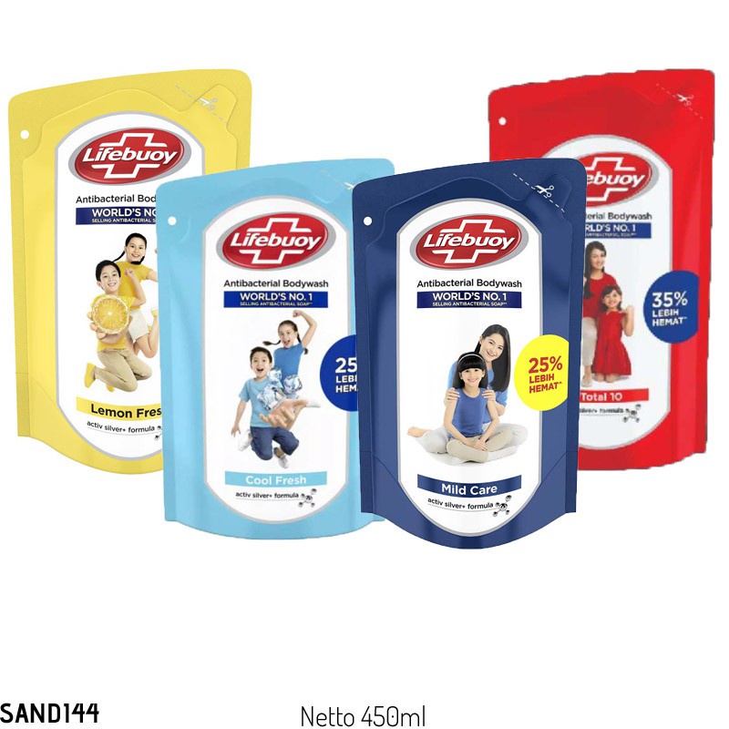 Lifebuoy Body Wash Liquid Soap 450 ml REFILL Shopee Philippines
