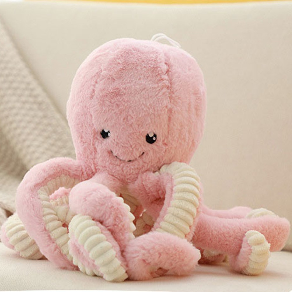 large stuffed octopus