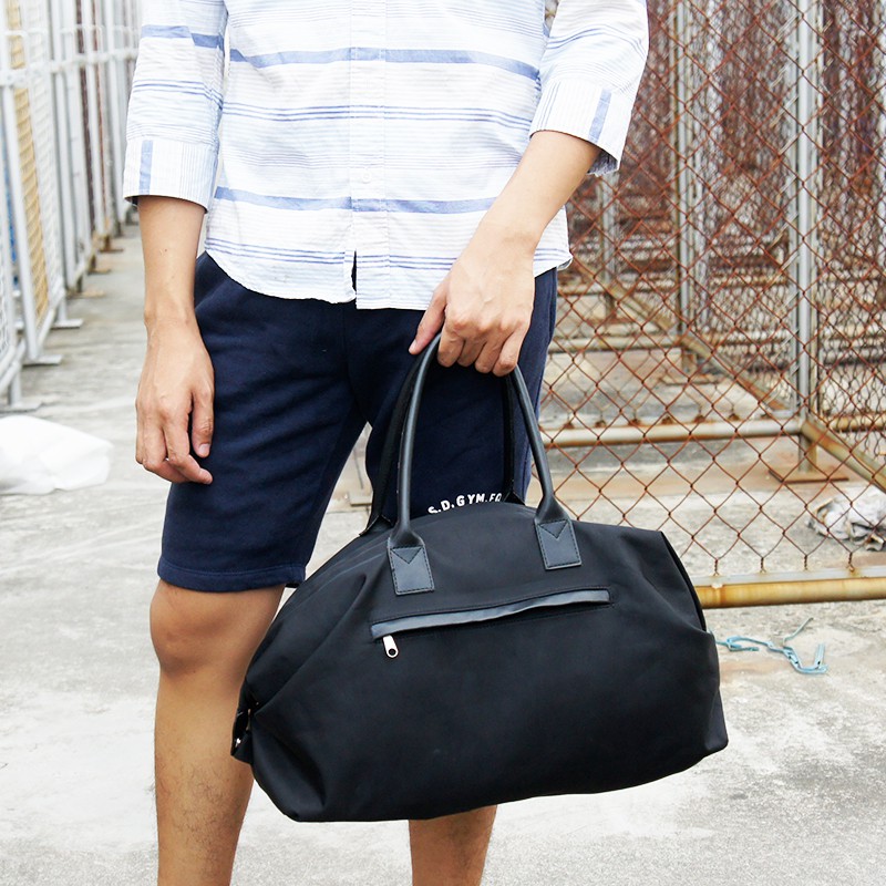 black duffle bag mens