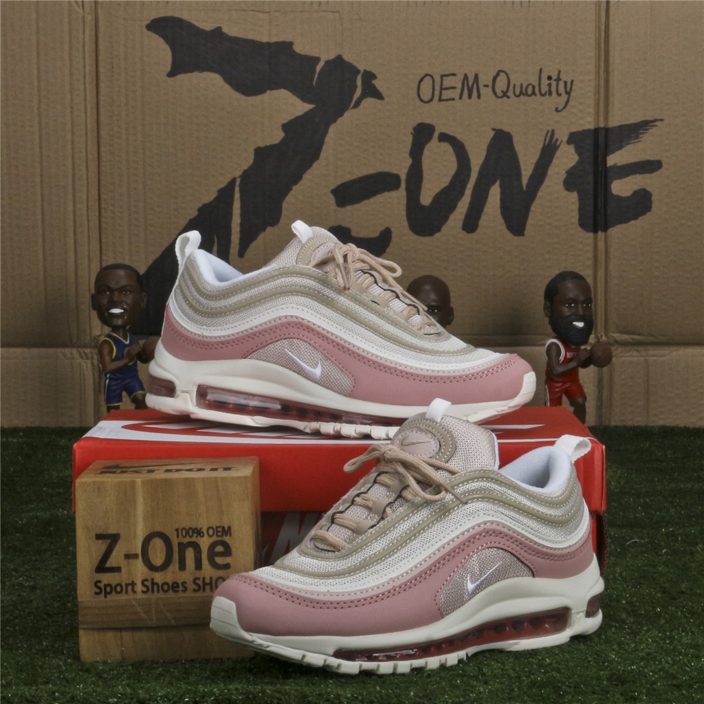 Nike AIR MAX 97 UL '17 SE RUNNING SHOES FOR women Malt Pink | Shopee  Philippines