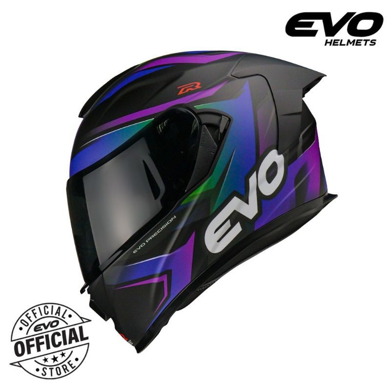 Evo Gt Pro Renegade One Fullface Dualvisor Extra Clear Visor Shopee Philippines