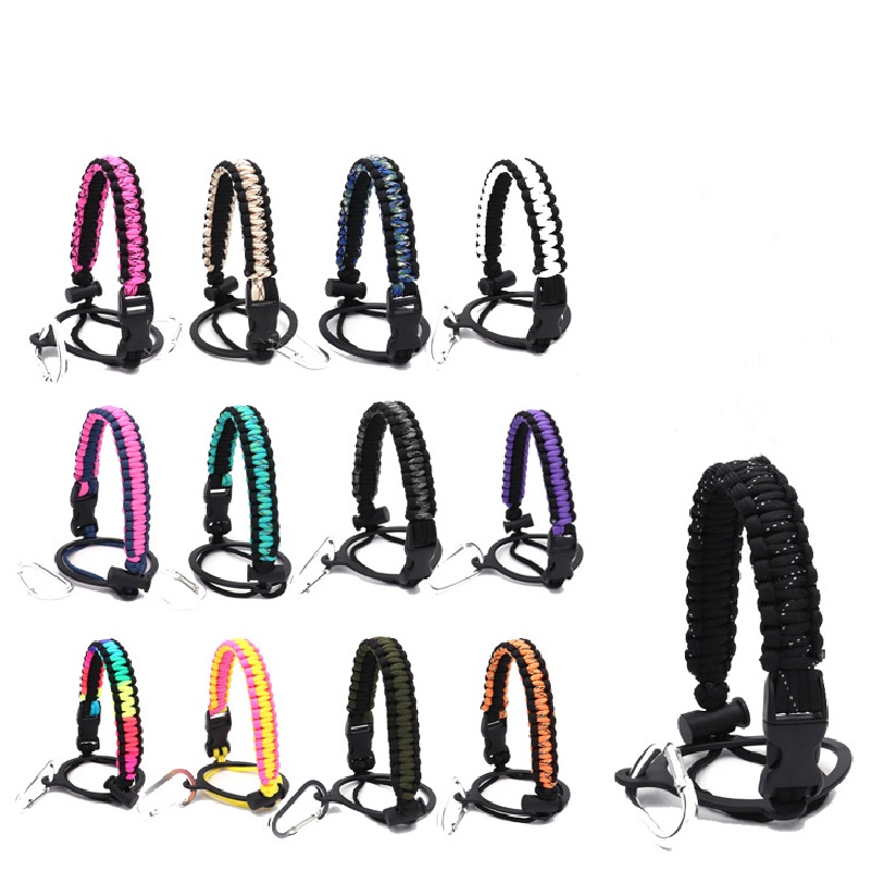 Aquaflask Accessories Paracord Cup Rope Water Bottle Handle Colored