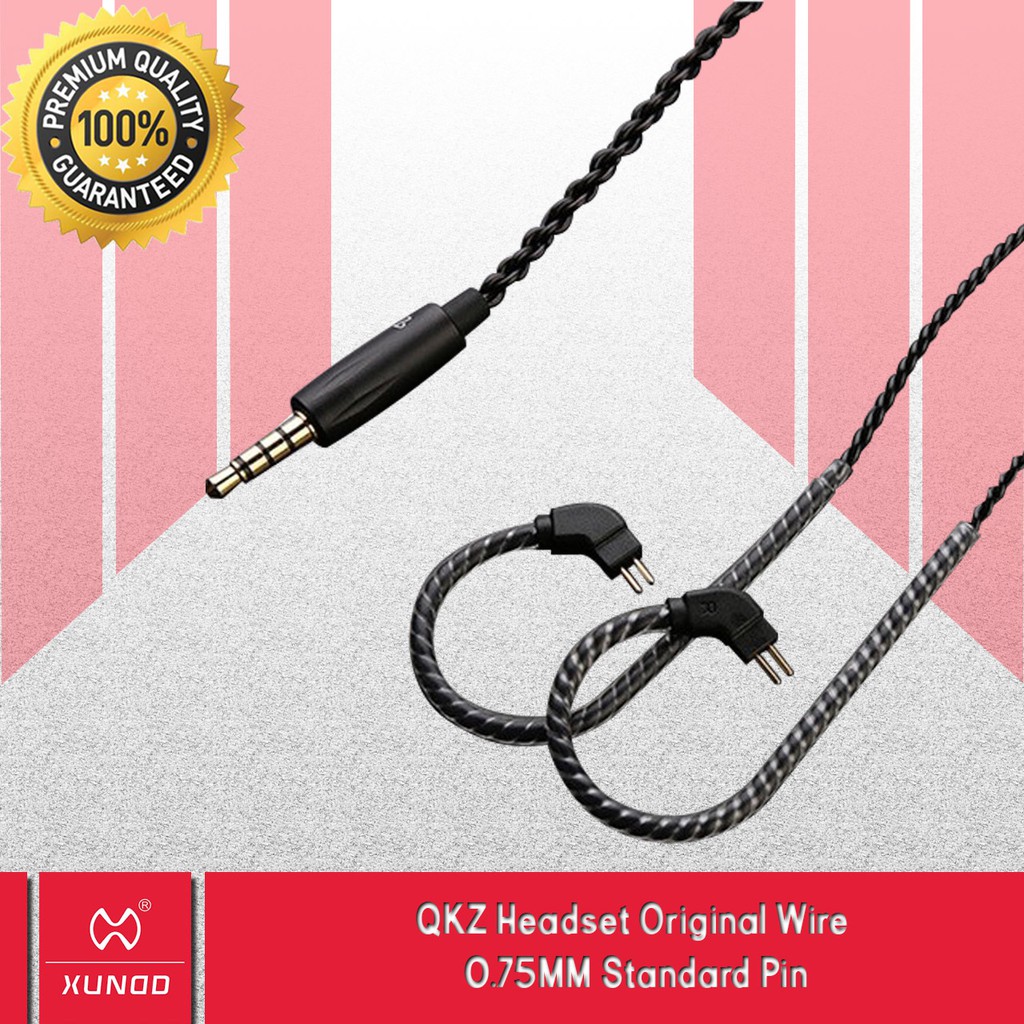 Qkz Headset Original Wire Mm Standard Pin Sports Stereo High Fidelity Pluggable Cable