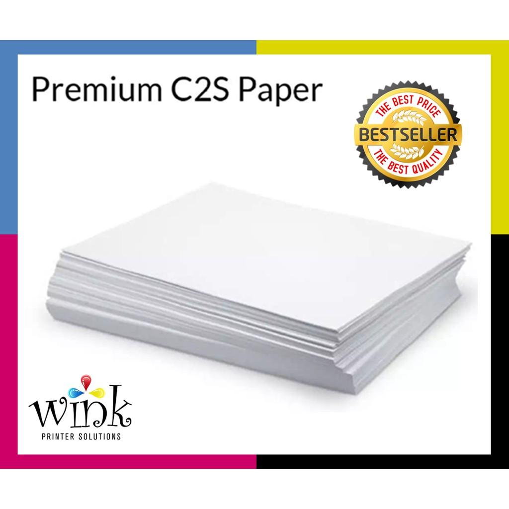 Premium C2S Paper One Ream A4 Size Shopee Philippines