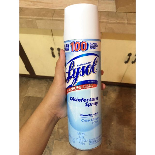Lysol Disinfectant Spray 340g Shopee Philippines