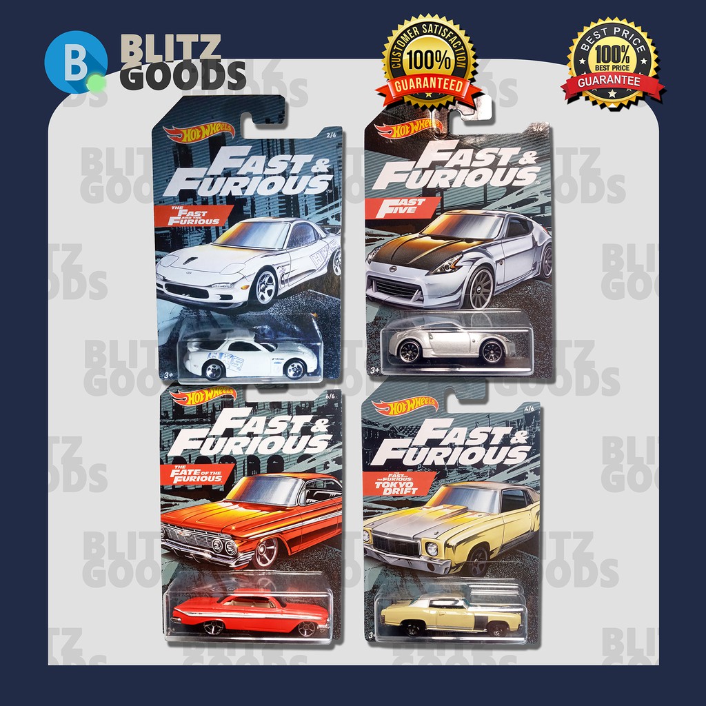 hot wheels fast & furious 2019