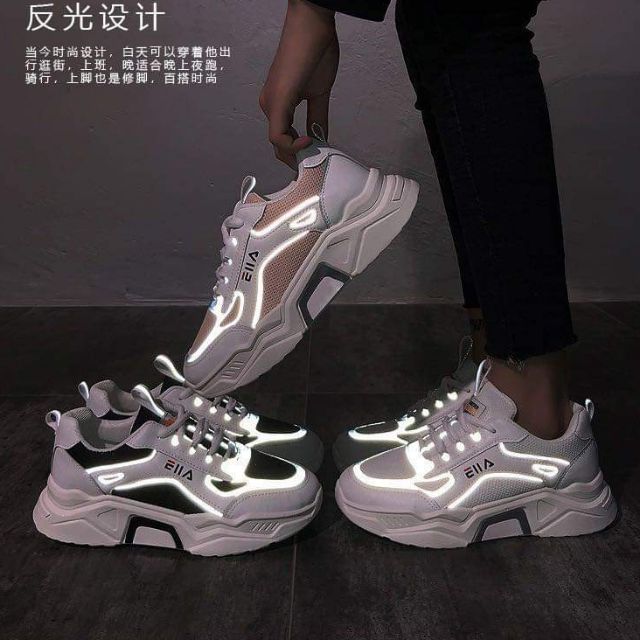 fila disruptor glow in the dark