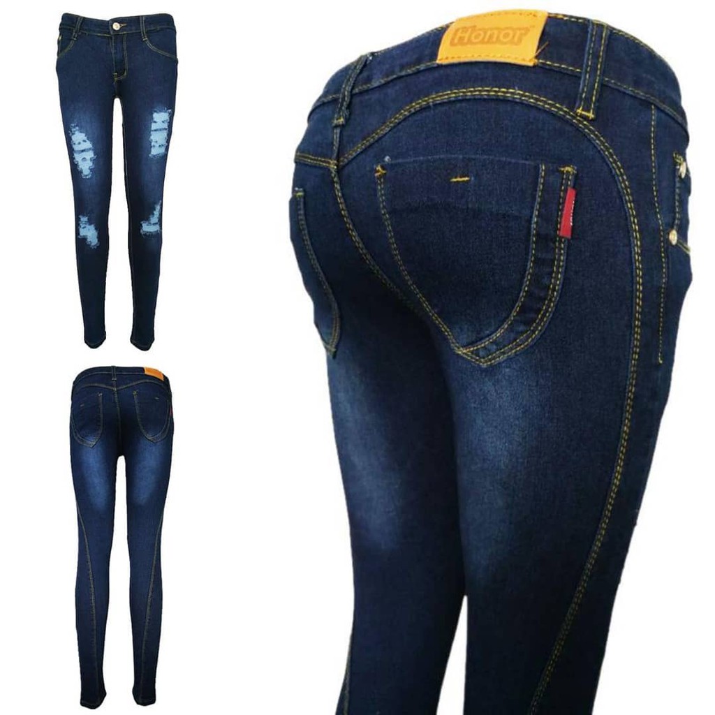tattered skinny jeans