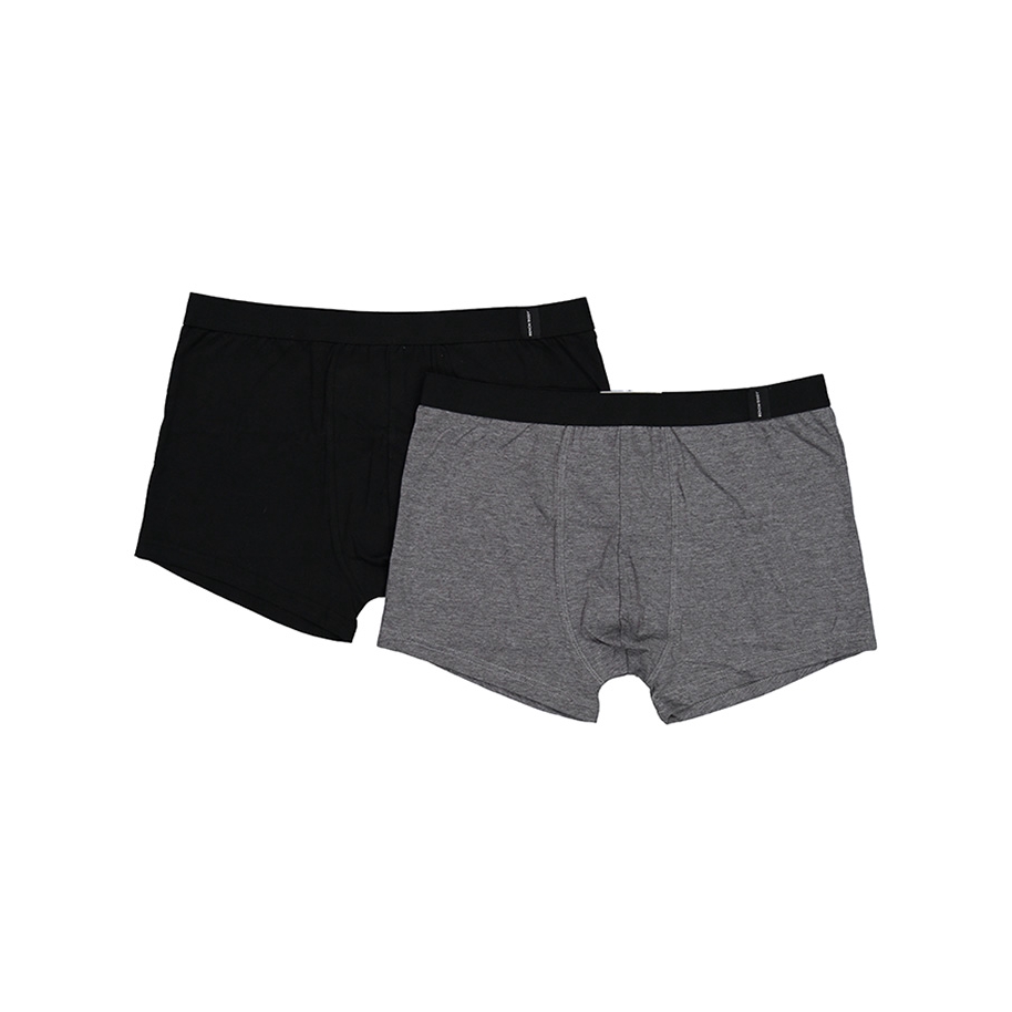 BENCH/ 2in1 Pack Boxer Brief Black / Gray Shopee Philippines