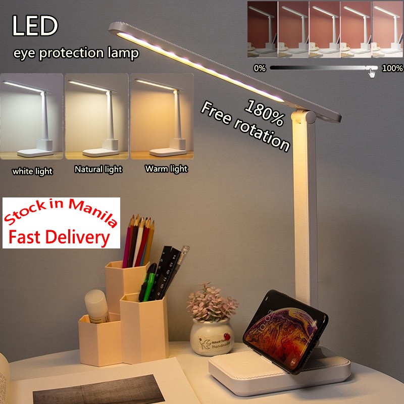desk lamp lamp shade study LED Desk Lamp Shade USB Study Lamp Stepless