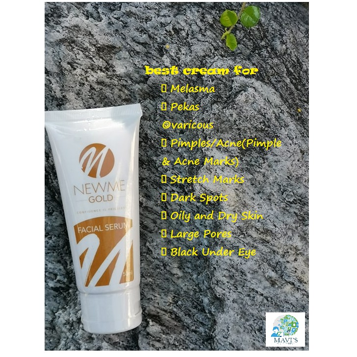 newme gold facial serum