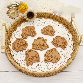 PPPH Genshin Impact Zhongli Ayaka Hu Tao Paimon Kazuha Cookie Cutter #4