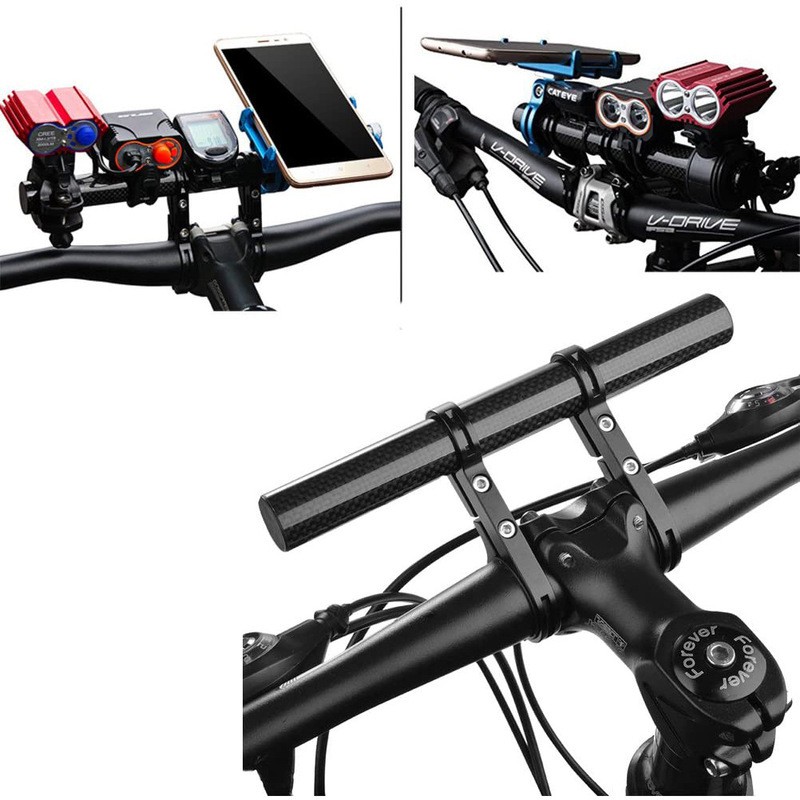 Mountain Bicycle Bike T-type Handle Bar Space Extender Mount Stand Bracket 1pc 