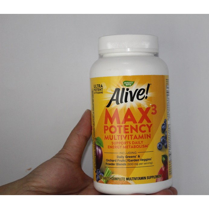 ラッピング不可】 アライブ マルチビタミン 180錠 - NATURE'S WAY Alive Multi-Vitamin Max Potency  180 tablets oak-sb.co.jp