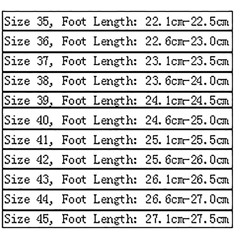 37 in foot size