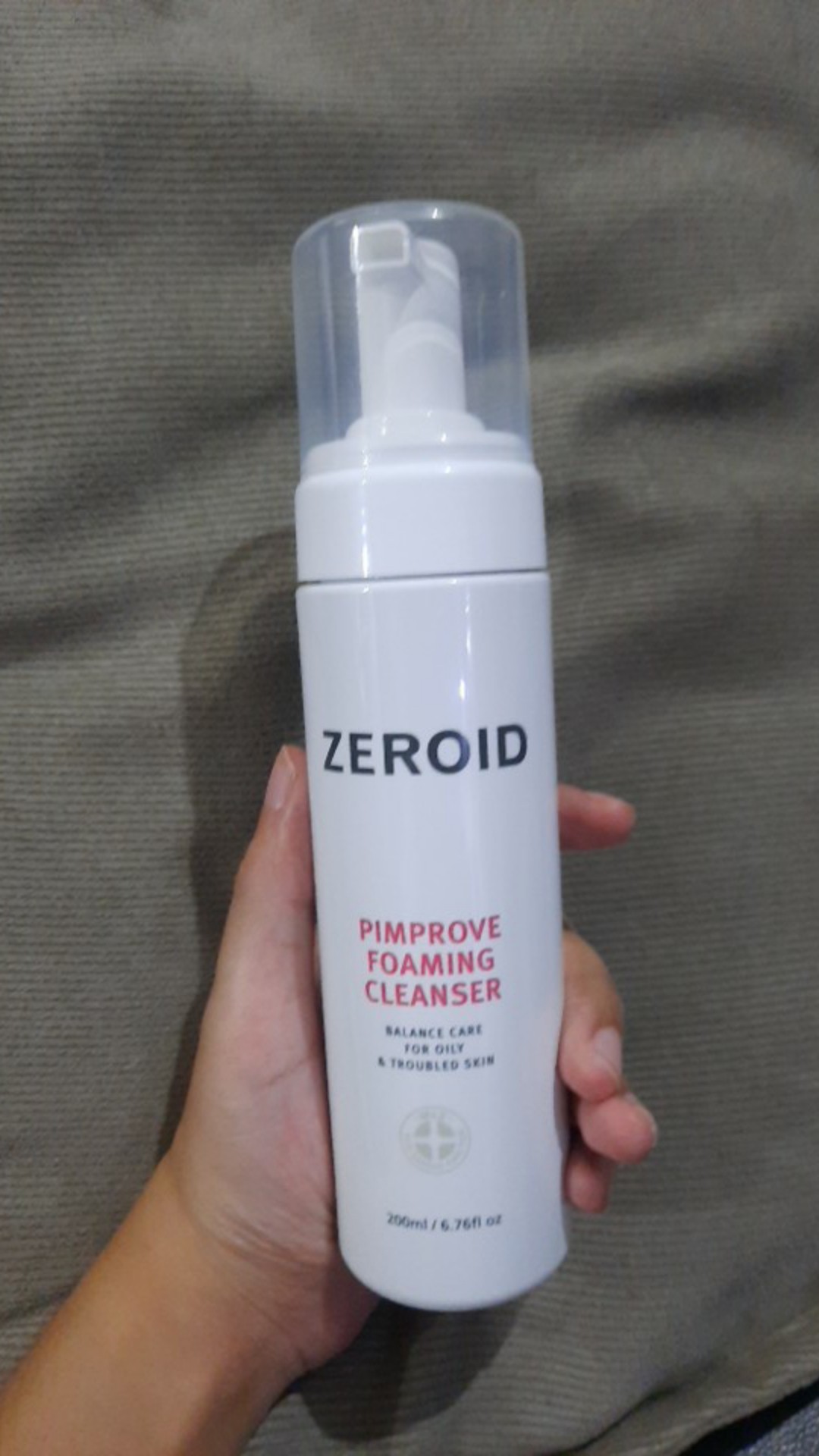 zeroid pimprove cleanser
