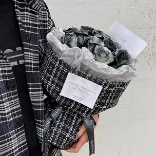 Black Knight Finished Bouquet Simulation Soap Flower Rose Gift For Boyfriend Girlfriend 520 Valentine's Day Birthday