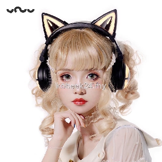 Demon dance YOWU cat ear headphones e-sports live three generations of