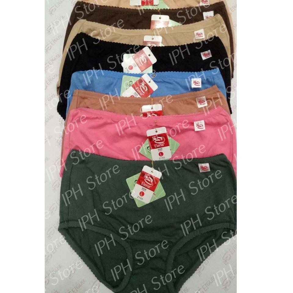 (Cheapest) Elena 2155 Women's Panties / Underwear (Maxi Model) Shopee