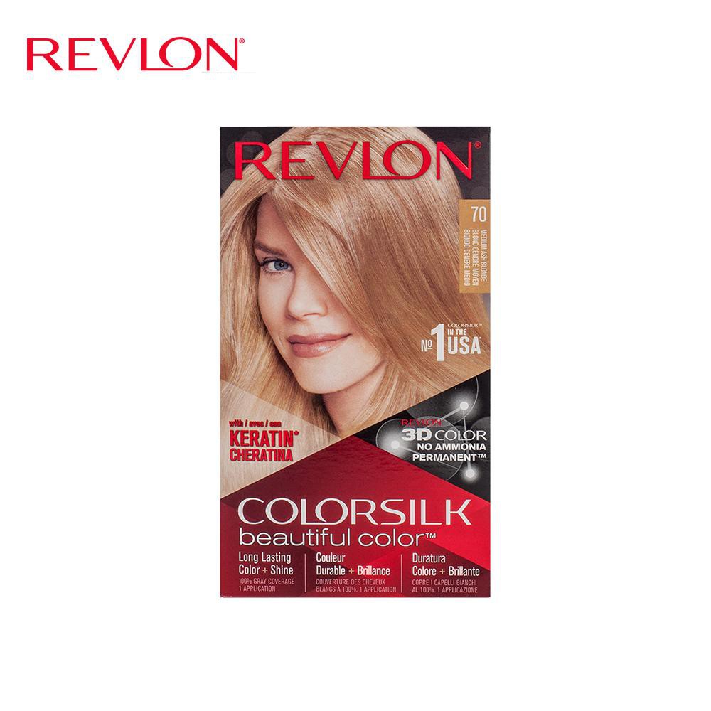 Revlon Colorsilk Hair Color Medium Ash Blonde Shopee Philippines