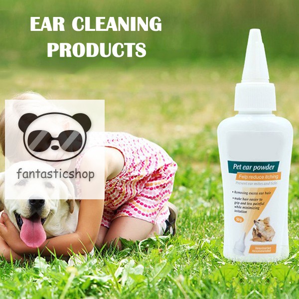 dog ear plucking powder